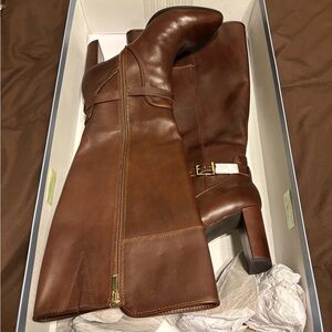 NWOT Women’s Rich Mahogany El-Morgan-WC Tie Dye Leather Size 11 Boots